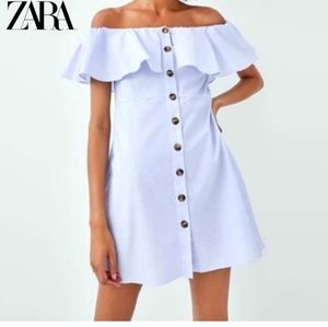 ZARA Off-shoulder dress NWT